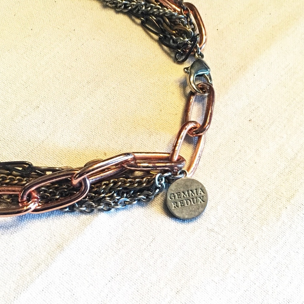 Gemma Redux Multi Metal & Color Chain Necklace - image 5